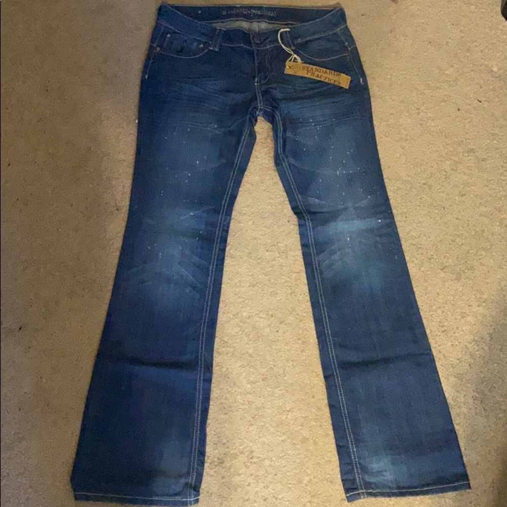 Standards & Practices Jeans tall size 11 35L NEW